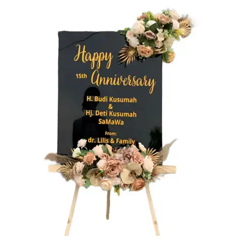 Papan Bunga Akrilik Simongagrok